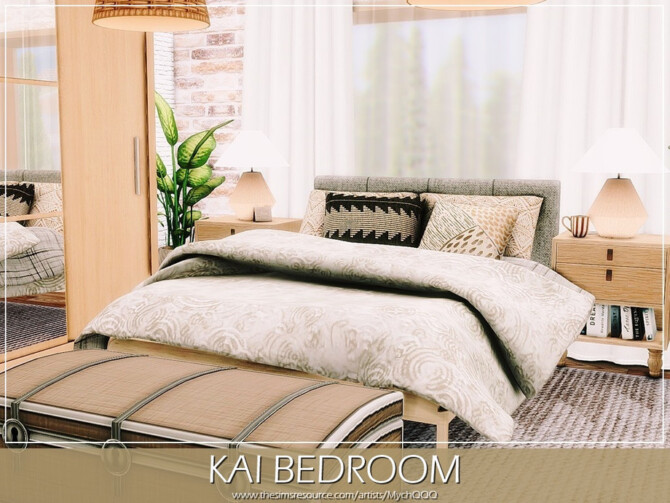 Sims 4 Kai Bedroom by MychQQQ at TSR