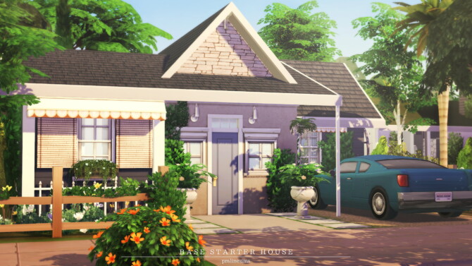 Sims 4 Base Starter House at Cross Design