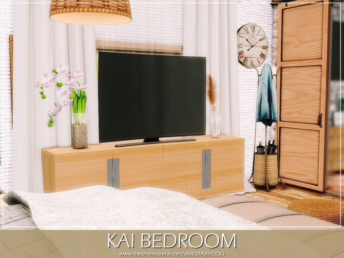 Sims 4 Kai Bedroom by MychQQQ at TSR