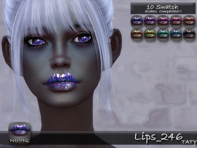 Sims 4 Lips 246 by tatygagg at TSR