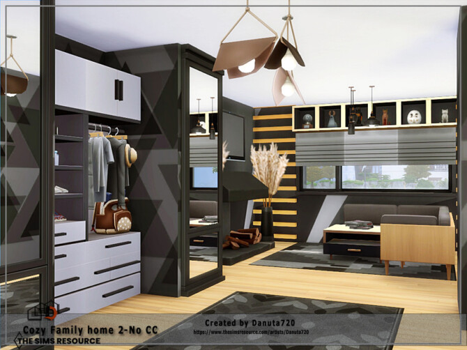 Sims 4 Cozy Family home 2 by Danuta720 at TSR