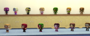 Simko Pop Figurines: An Ongoing Project! by TheRhodes at Mod The Sims 4