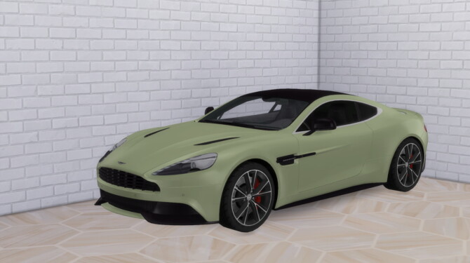 Sims 4 2014 Aston Martin Vanquish at Modern Crafter CC
