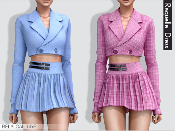 Sims 4 Raquelle dress by belal1997 at TSR