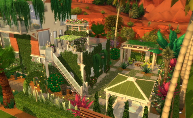 Sims 4 Stairway to Heaven house by Simooligan at Mod The Sims 4