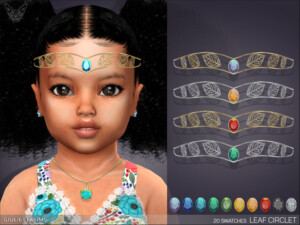 Leaf Circlet For Toddlers by feyona at TSR
