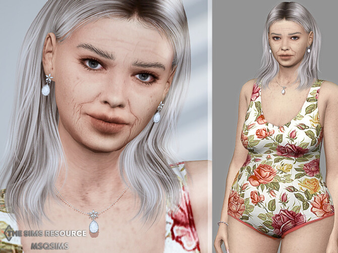 Sims 4 Rosemary Skin Overlay by MSQSIMS at TSR