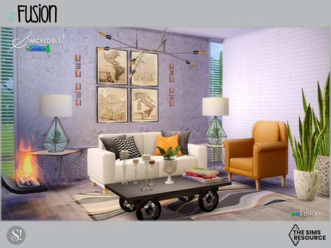 Sims 4 Fusion [web transfer] by SIMcredible! at TSR