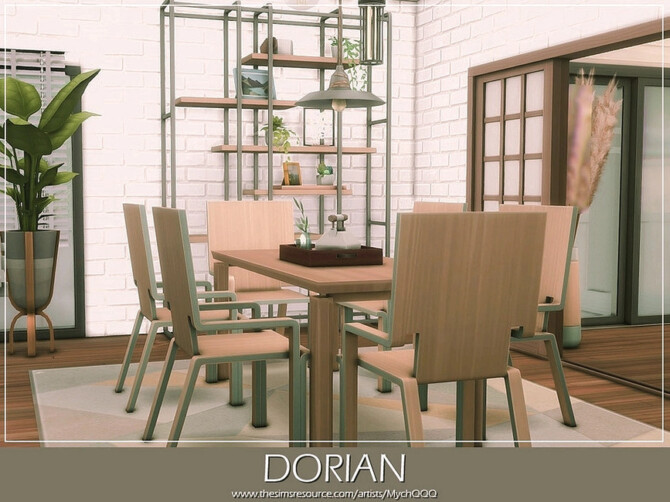 Sims 4 Dorian House by MychQQQ at TSR