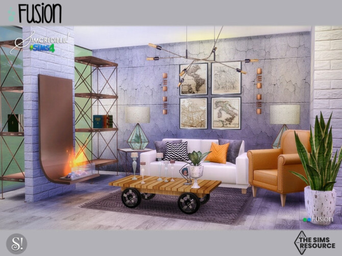 Sims 4 Fusion [web transfer] by SIMcredible! at TSR