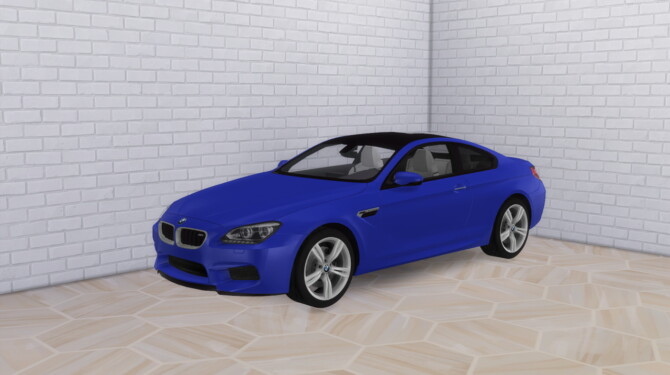 Sims 4 2013 BMW M6 at Modern Crafter CC