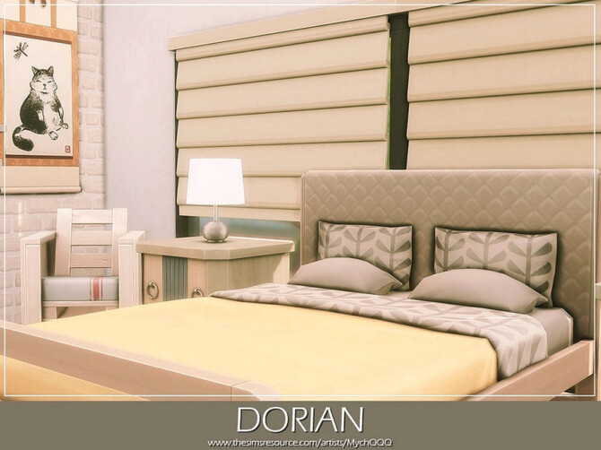 Sims 4 Dorian House by MychQQQ at TSR