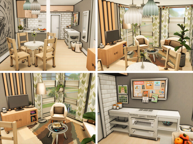 Sims 4 Octavia House by xogerardine at TSR