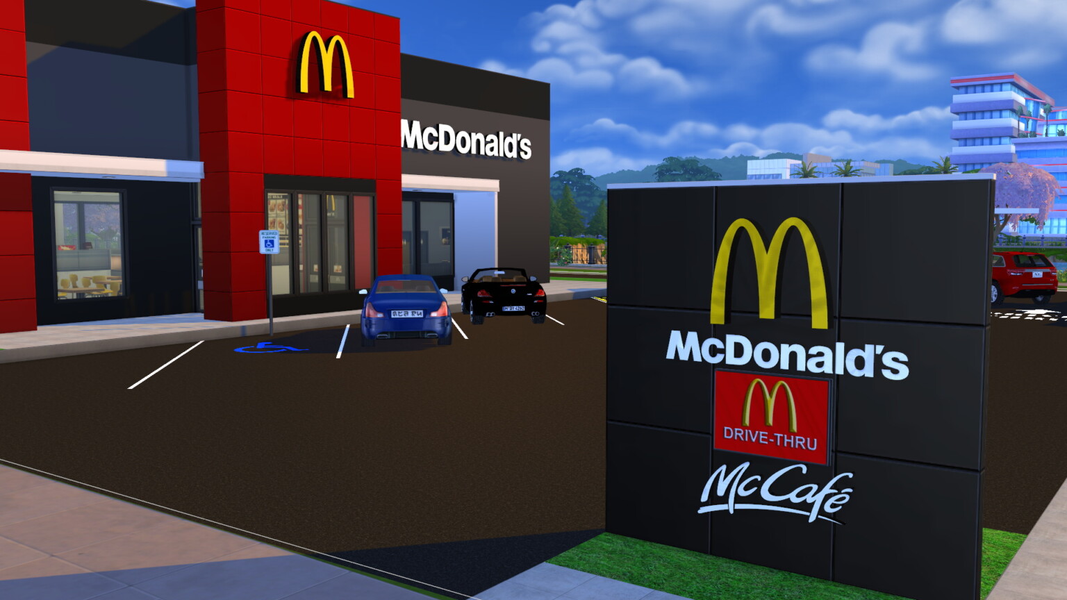 McDonald's #3 by JCTekkSims at Mod The Sims 4 » Sims 4 Updates