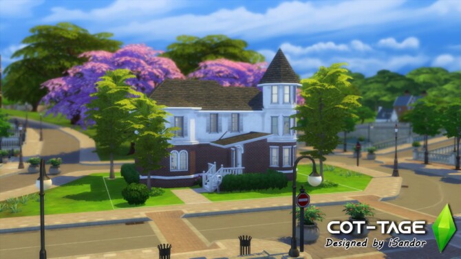 Sims 4 Cottage house by iSandor at Mod The Sims 4