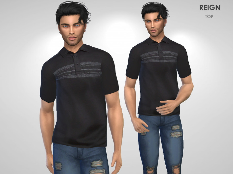 Reign Top by Puresim at TSR » Sims 4 Updates
