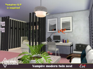 Vampire Modern Twin Nest by evi at TSR