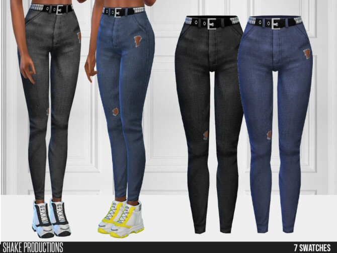 Sims 4 786   Jeans by ShakeProductions at TSR