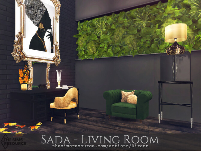 Sims 4 Sada   Living Room by Rirann at TSR