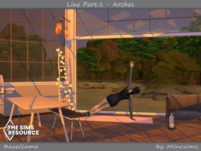 Sims 4 Line Part.1   Never Ending Arches by Mincsims at TSR