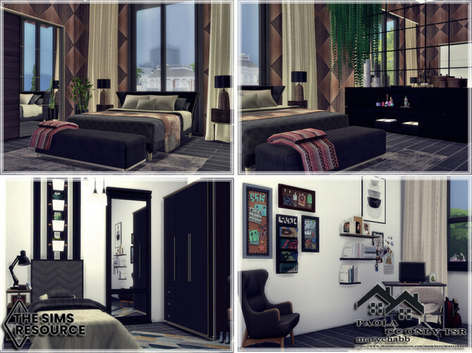 Sims 4 PAOLA House by marychabb at TSR