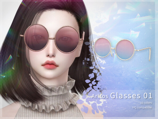 Sims 4 Gradient glasses 1 by Arltos at TSR