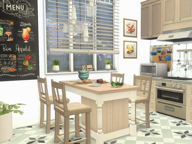Sims 4 Kitchen   Stockholm by Flubs79 at TSR