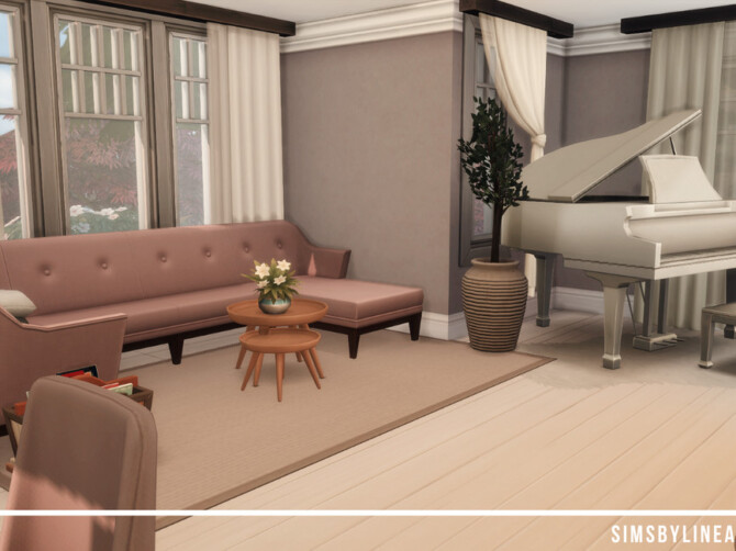 Sims 4 Scandinavian Autumn Home by SIMSBYLINEA at TSR