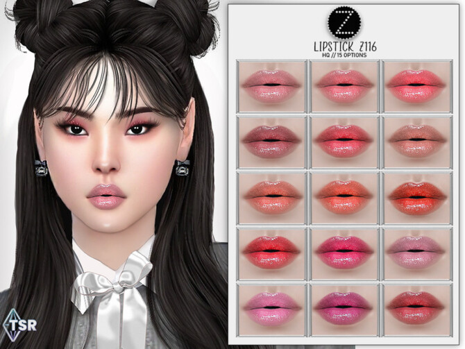 Sims 4 LIPSTICK Z116 by ZENX at TSR