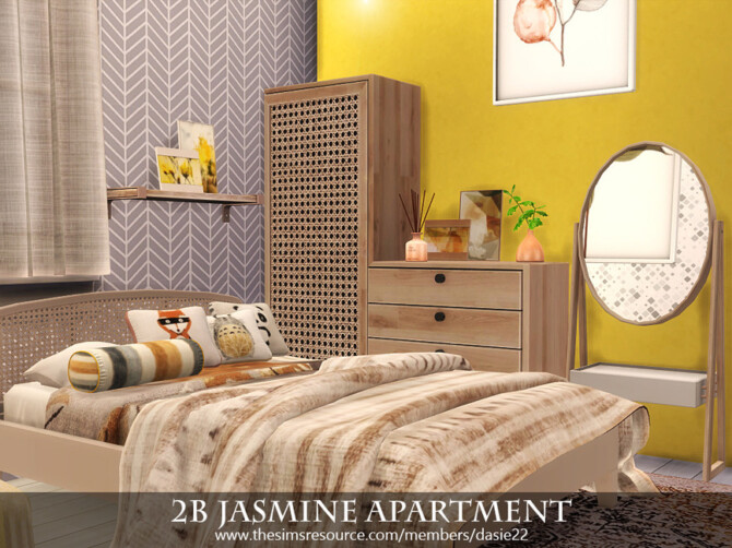 Sims 4 2B Jasmine Apartament by dasie2 at TSR