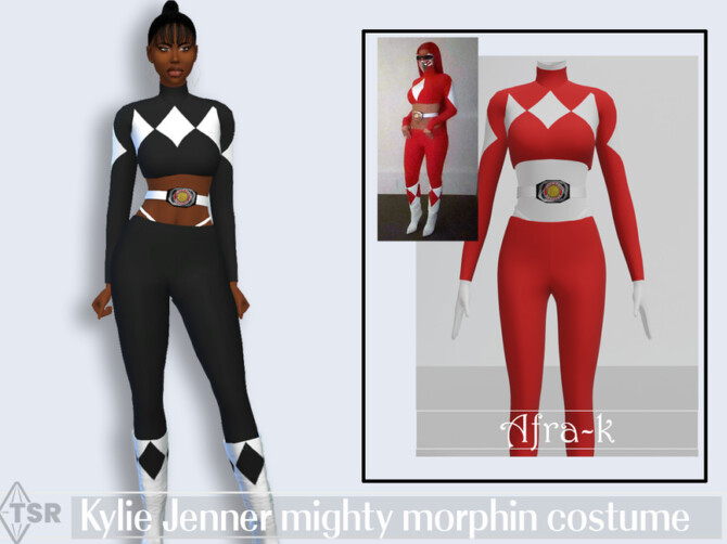 Sims 4 Mighty costume by akaysims at TSR