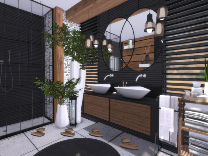 Sims 4 Luna Bathroom by Suzz86 at TSR