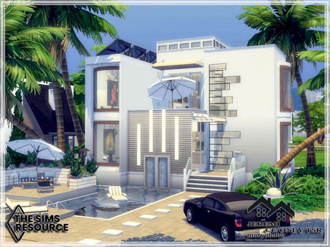Sims 4 JEREMI House by marychabb at TSR