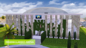 Drama Llamas Arena by Simooligan at Mod The Sims 4