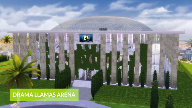 Sims 4 Drama Llamas Arena by Simooligan at Mod The Sims 4