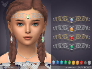 Leaf Circlet For Kids by feyona at TSR