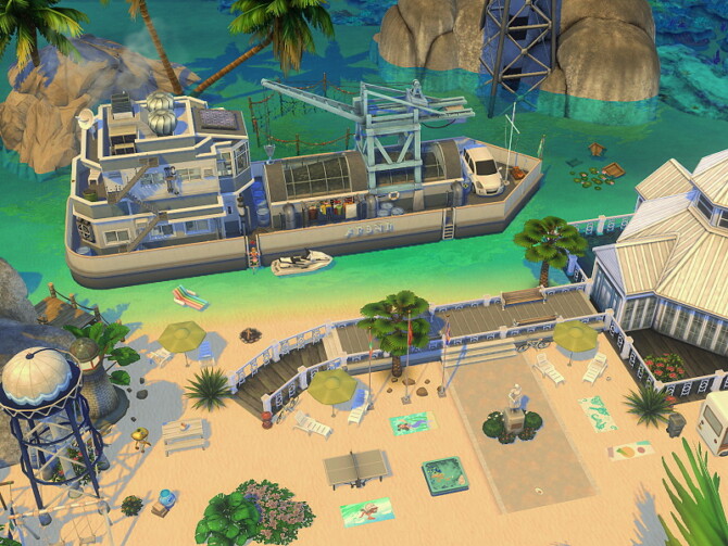 Sims 4 Sulani Pier by Flubs79 at TSR