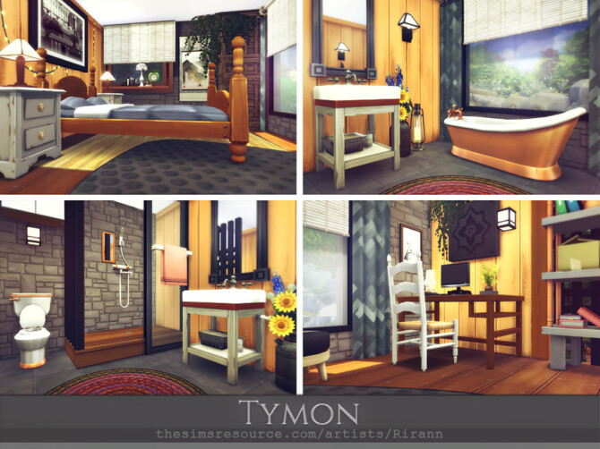 Sims 4 Tymon House by Rirann at TSR