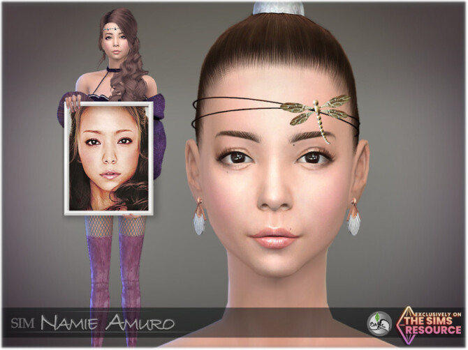 Sims 4 SIM: Namie Amuro by BAkalia at TSR