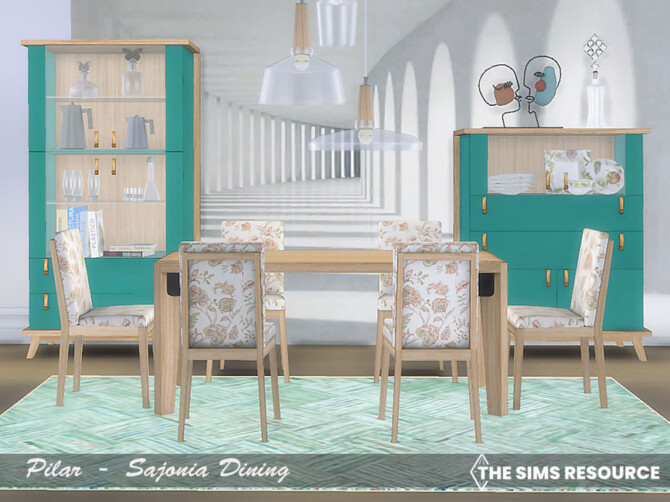 Sims 4 Sajonia Dining by Pilar at TSR