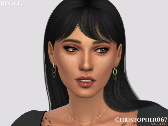 Rogue Earrings by Christopher067 at TSR » Sims 4 Updates