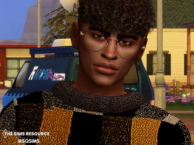Sims 4 James Broussard by MSQSIMS at TSR