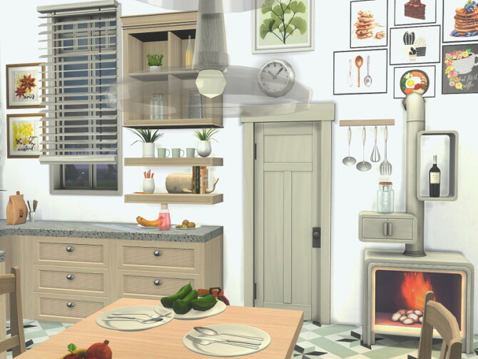 Sims 4 Kitchen   Stockholm by Flubs79 at TSR
