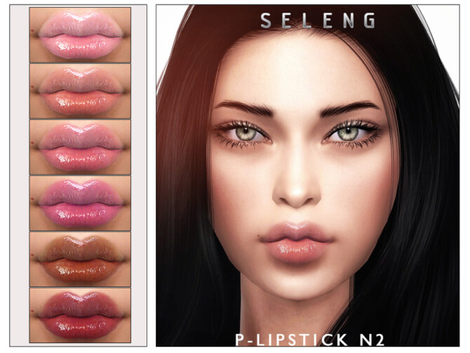 Sims 4 P Lipstick N2 by Seleng at TSR