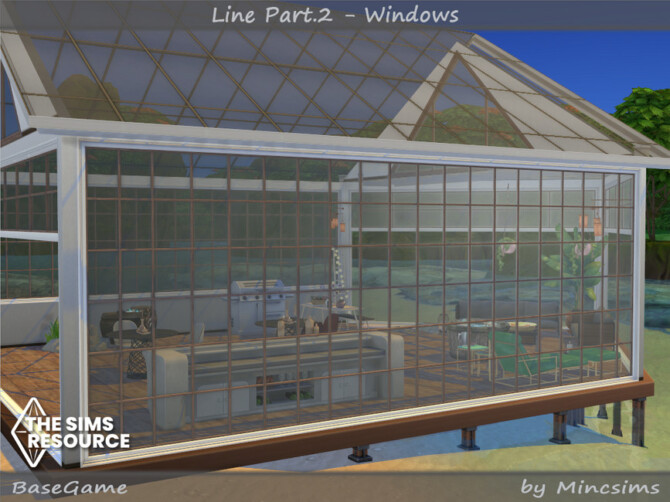 Sims 4 Line Part.2   Never Ending Windows by Mincsims at TSR