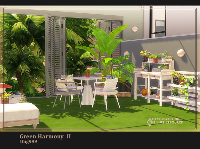 Sims 4 Green Harmony II by ung999 at TSR