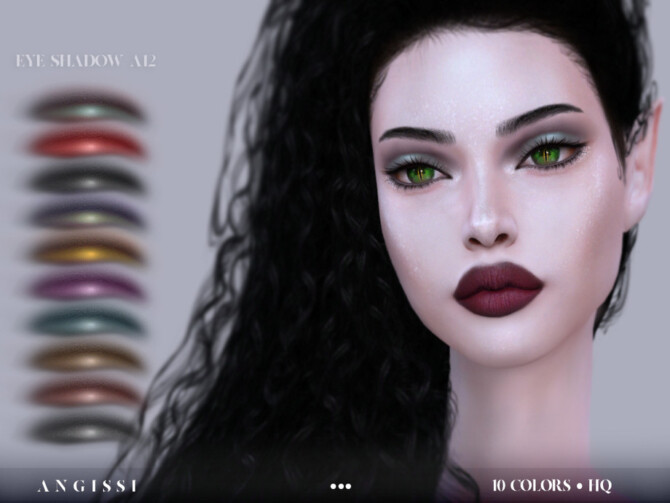 Sims 4 Eyeshadow A12 by ANGISSI at TSR