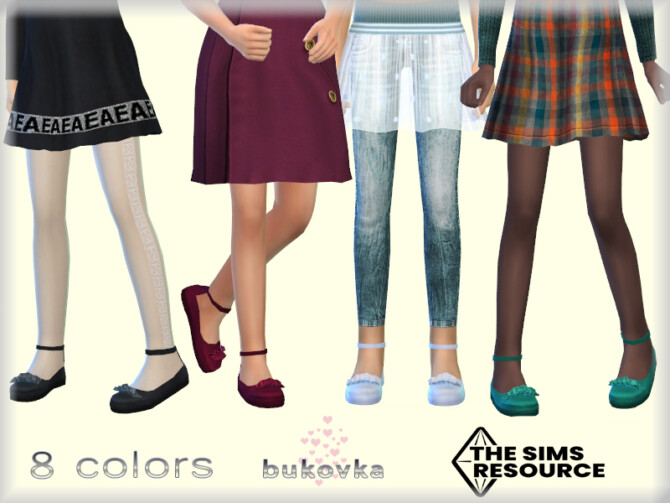 Sims 4 Shoes Child by bukovka at TSR