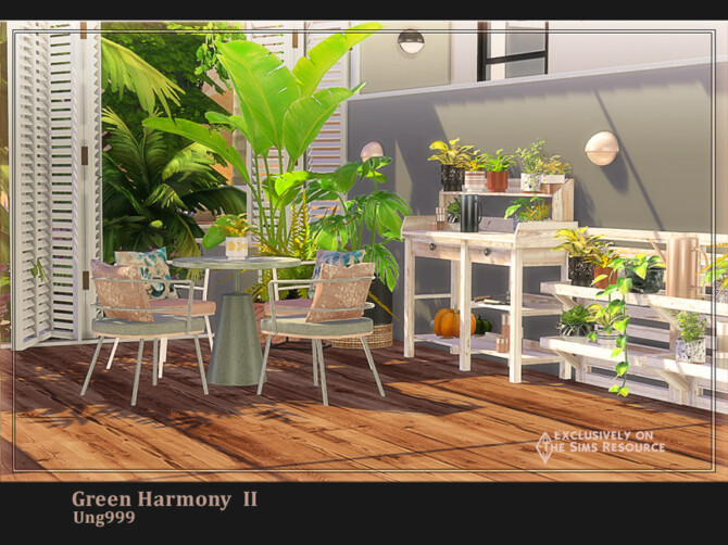 Sims 4 Green Harmony II by ung999 at TSR