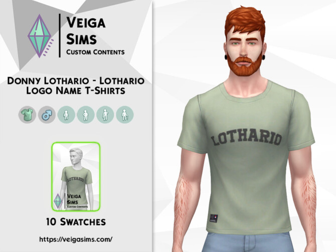 Sims 4 Logo Name T Shirts by David Mtv at TSR